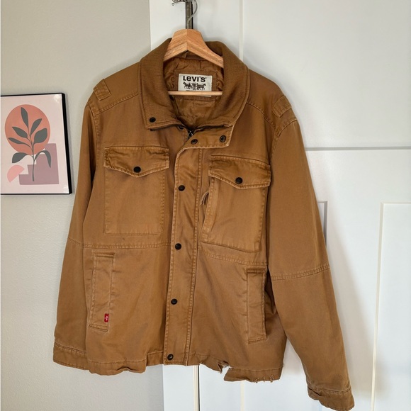 Levi’s Men’s Military Trucker Jacket - Picture 3 of 5
